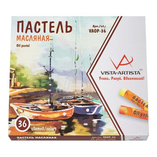 Пастель масляная 36 цв VISTA-ARTISTA STUDIO VAOP-36