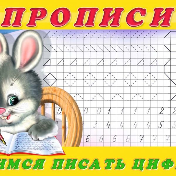 Фламинго Прописи и задания Учимся писать Цифры