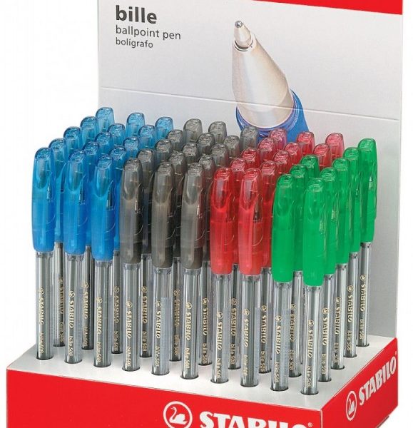 Ручка шар Stabillo New 508/50 в дисплее 3цв