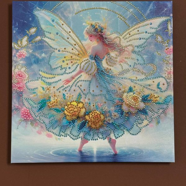 Алмаз.Жив с рамкой 30*30 в пленке без коробки