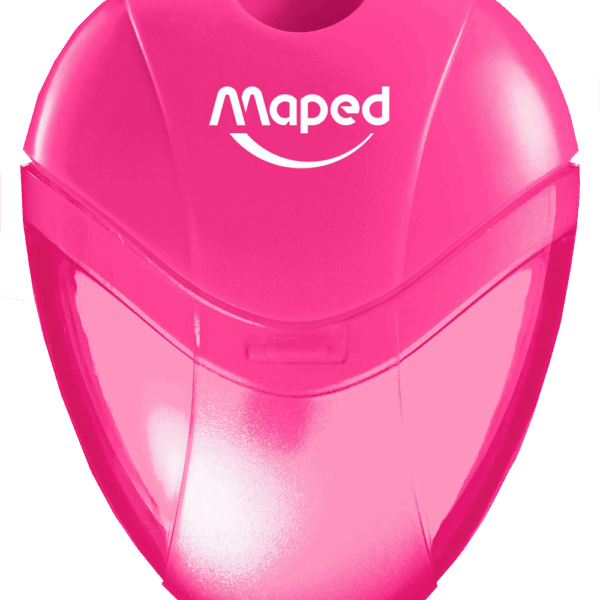 Точилка 1 отв MAPED I-GLOO NEON с контейнером