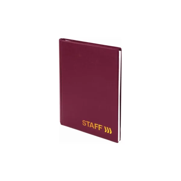 Телефонная книжка А5 80л Staff вырубной алфавитПВХ