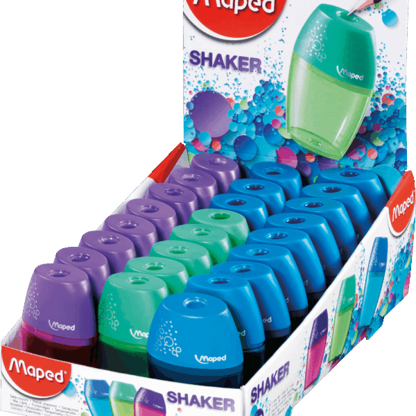 Точилка 1 отв MAPED SHAKER с контейнером