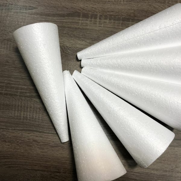 Пенопластовые заготовки Конус 30*12см