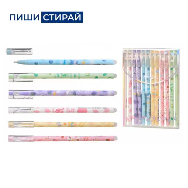 Ручка  Пиши-стирай гелевая Фруктовый коктель