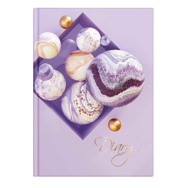 Ежедневник А5 Феникс недатир 80л DIARY Блеск