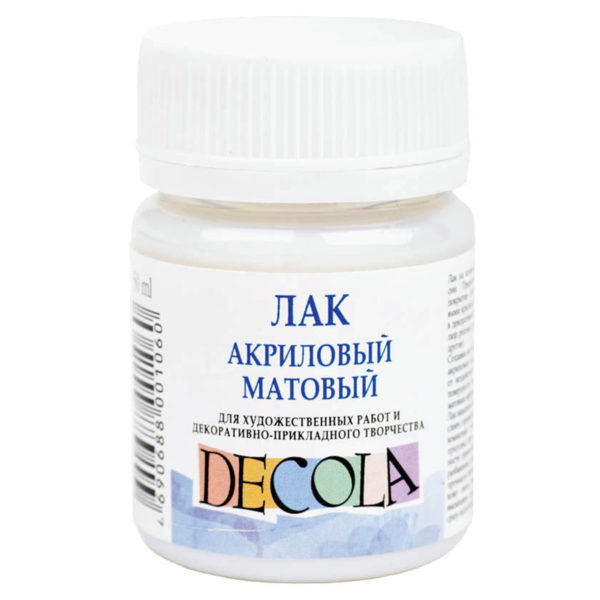 Лак акриловый матовый Декола 50мл